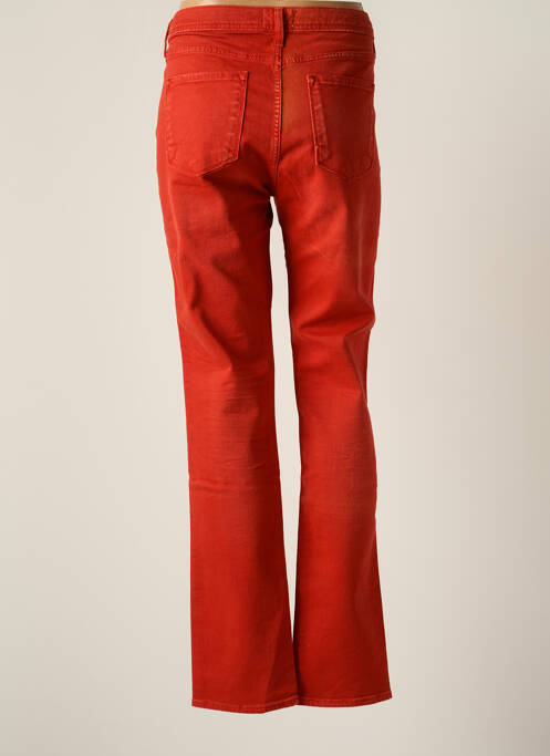 Jeans coupe droite orange LE PETIT BAIGNEUR pour femme