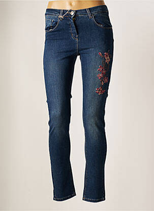Jeans skinny taille normale taille normale bleu EAST DRIVE femme