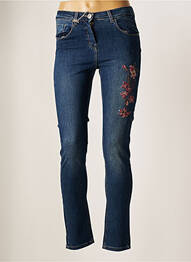 Jeans skinny taille normale taille normale bleu EAST DRIVE femme