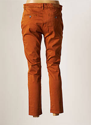 Pantalon 7/8 stretch taille normale orange DEELUXE femme