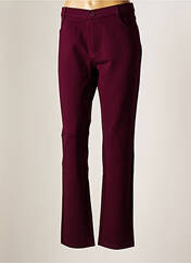 Pantalon slim violet I.QUING pour femme seconde vue