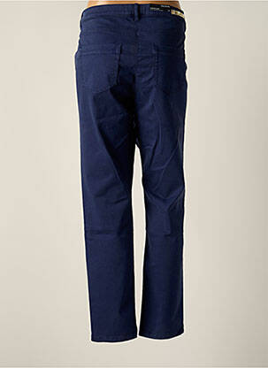 Pantalon slim tissage popeline taille normale bleu BETTY BARCLAY femme