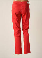 Pantalon chino rouge PLEASE pour femme seconde vue