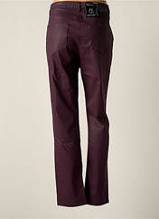 Pantalon slim violet BETTY BARCLAY pour femme seconde vue