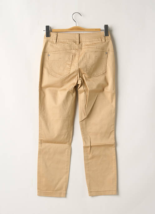 Pantalon slim beige STREET ONE pour femme