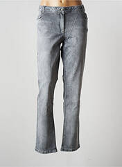 Jeans coupe slim gris BETTY BARCLAY pour femme seconde vue