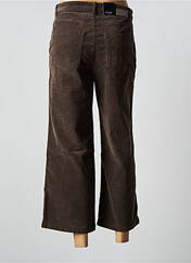 Pantalon 7/8 marron STARK pour femme seconde vue