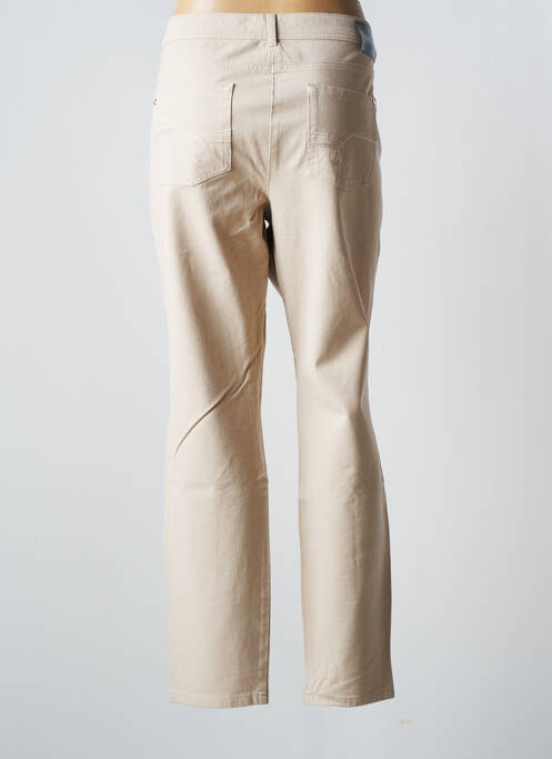 Pantalon slim beige OLSEN pour femme