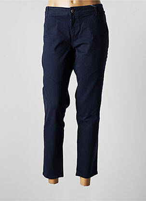 Pantalon 7/8 bleu BETTY & CO pour femme