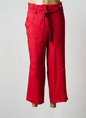 Pantalon 7/8 rouge BETTY & CO pour femme seconde vue