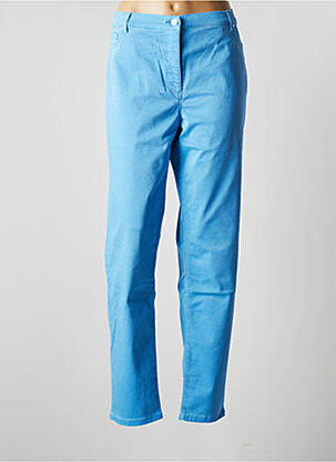 Pantalon droit bleu BETTY BARCLAY pour femme