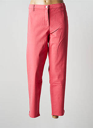 Pantalon droit rose BETTY BARCLAY pour femme