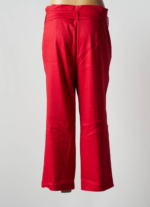 Pantalon 7/8 rouge BETTY & CO pour femme