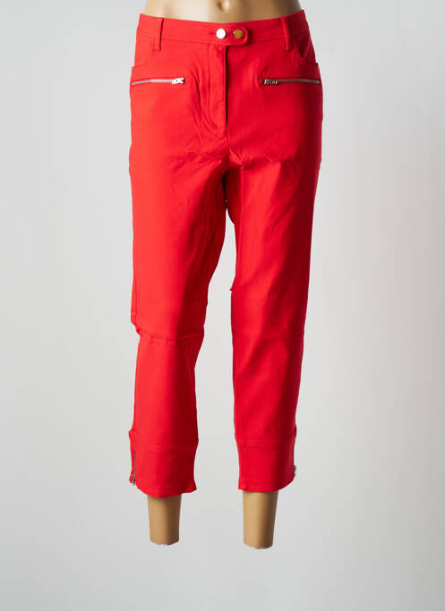 Pantalon 7/8 rouge BETTY BARCLAY pour femme