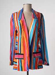 Blazer fausses poches bleu PAUSE CAFE femme