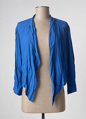 Veste casual manches longues bleu PAUSE CAFE femme