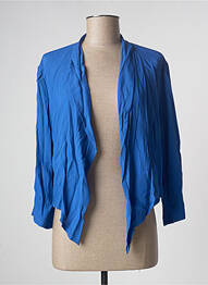 Veste casual manches longues bleu PAUSE CAFE femme