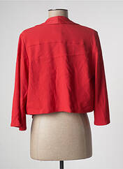 Veste casual rouge PAUSE CAFE pour femme seconde vue