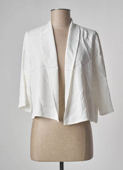 Veste casual blanc PAUSE CAFE femme