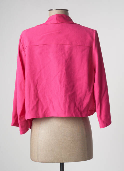 Veste casual rose PAUSE CAFE pour femme