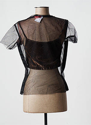 Top manches courtes manches courtes noir KAPPA femme