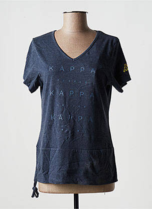 T-shirt bleu KAPPA pour femme