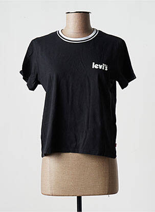 T-shirt noir LEVIS pour femme