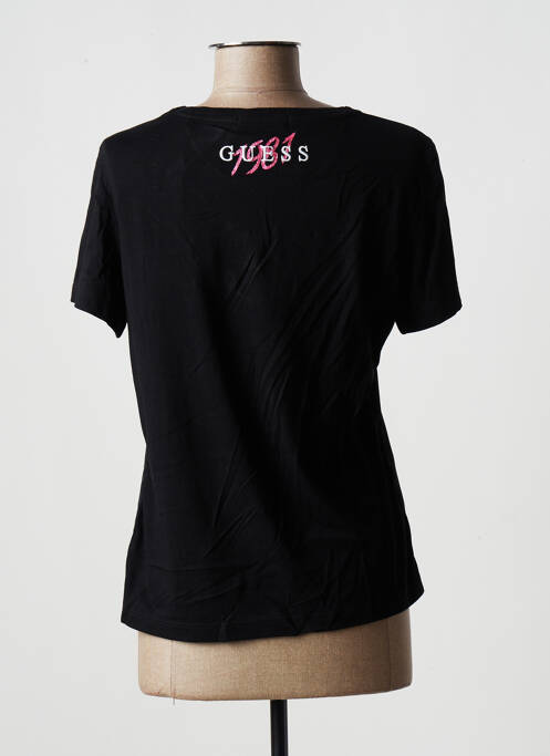 Top noir GUESS pour femme