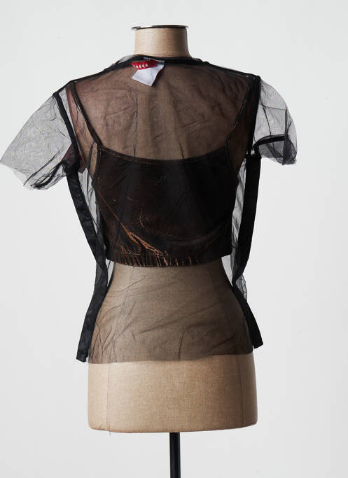 Top noir KAPPA pour femme