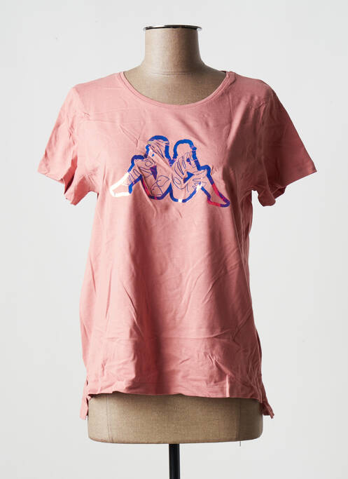 T-shirt rose KAPPA pour femme