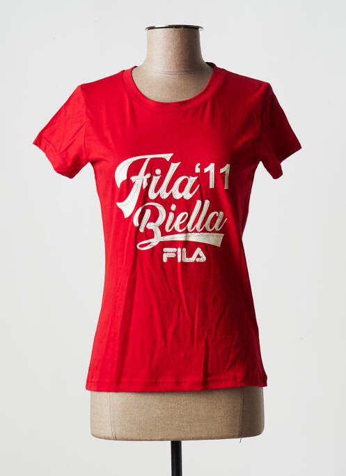 T-shirt rouge FILA pour femme