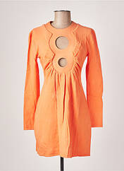 Robe courte orange AZZARO pour femme seconde vue