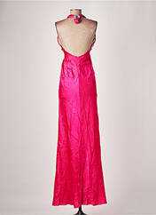 Robe longue rose AZZARO pour femme seconde vue