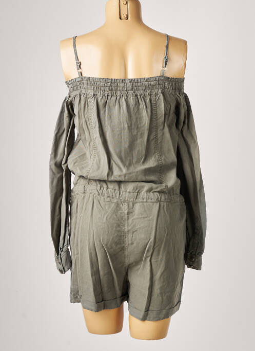 Combishort vert THE KOOPLES pour femme