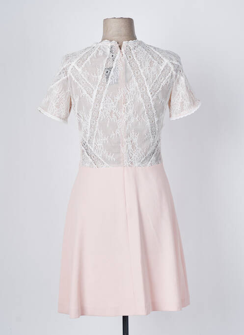 Robe mi-longue rose THE KOOPLES pour femme