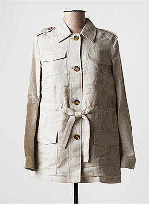 Veste casual col chemisier gris CALVIN KLEIN femme