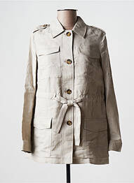 Veste casual col chemisier gris CALVIN KLEIN femme