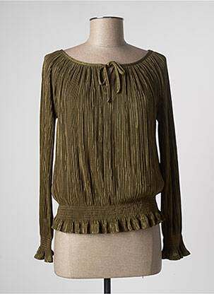 Blouse manches longues manches longues vert LE PETIT BAIGNEUR femme