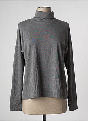 Sous-pull stretch manches longues gris PRINCESSE TAM-TAM femme