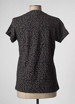T-shirt coupe droite manches courtes noir FILA femme