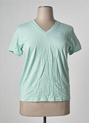 T-shirt vert KAPPA pour femme seconde vue