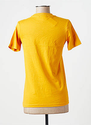 T-shirt stretch manches courtes jaune FILA femme