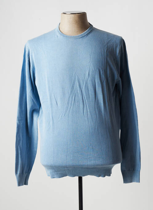 Pull bleu BRANDED TRADITION pour homme
