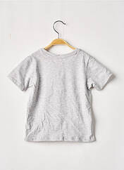 T-shirt gris DU PAREIL AU MÊME pour fille seconde vue