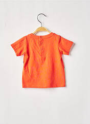 T-shirt orange DU PAREIL AU MÊME pour garçon seconde vue