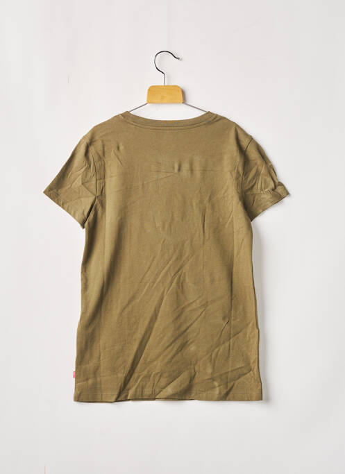 T-shirt coupe droite manches courtes vert LEVIS femme