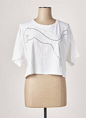 T-shirt blanc PUMA X THE KOOPLES pour femme seconde vue