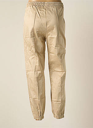 Jogging poches taille normale beige LAAGAM femme