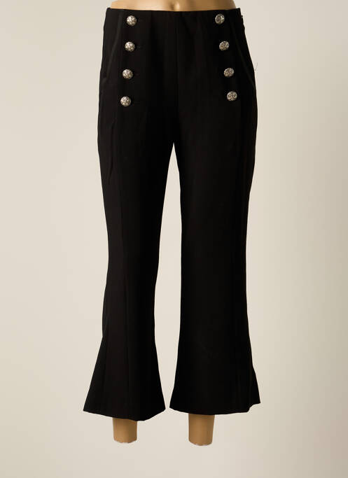 Pantalon 7/8 taille haute taille haute noir THE KOOPLES femme