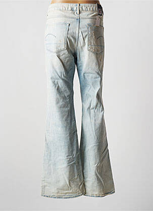 Jean coupe flare coupe droite évasée sur le bas taille basse bleu G STAR femme